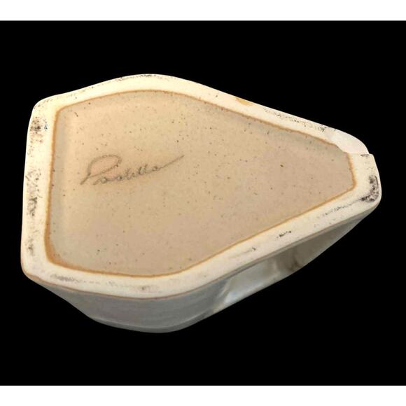 Rodolfo Padilla Signed Studio Pottery Mugs – Set of 2 Modernist Square Handle - Picture 5 of 6